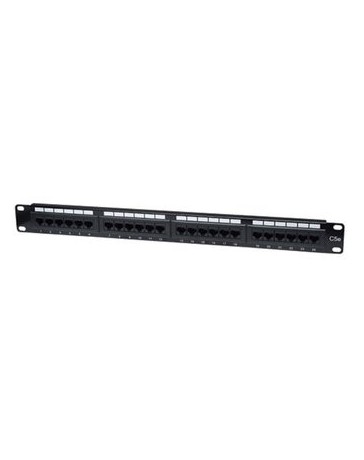 Panel Parcheo Cat 5e 24ptos 1 Niv Rack - Envío Gratuito