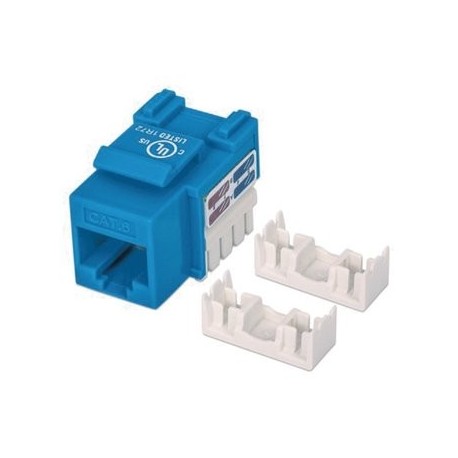 Jack Cat 6 De Impacto (keystone) Azul - Envío Gratuito