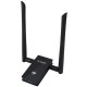 Adaptador USB Doble Antena Inalambrica Red USB 3.0 802 - Envío Gratuito