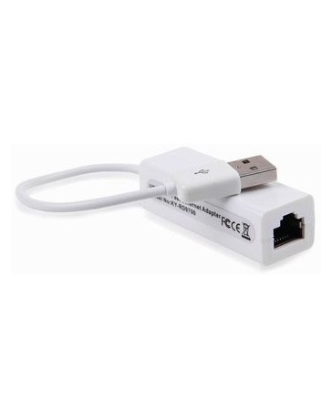 USB 2.0 macho a RJ45 Ethernet adaptador de red LAN - Envío Gratuito