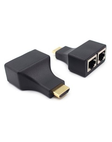 Extensor HDMI Por Cable UTP Hasta 30 Metros - Envío Gratuito