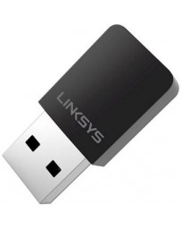 Mini Adaptador Wireless Linksys AC600, Doble Banda - Envío Gratuito