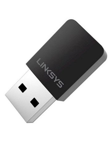 Mini Adaptador Wireless Linksys AC600, Doble Banda - Envío Gratuito