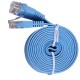 ER 8P8C cable plano chapado en oro 2M-Blue. - Envío Gratuito