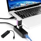 EH 3 puertos USB 3.0 HUB con RJ45 Gigabit Ethernet Adapter - Envío Gratuito