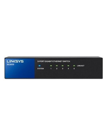 Switch Gigabit LINKSYS SE3005 De 5 Puertos - Envío Gratuito