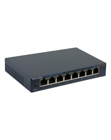 Switch Gigabit TP-LINK De 8 Puertos - Envío Gratuito