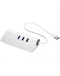 Puertos USB 3.0 3 Puertos USB Hub con adaptador de cable RJ45 - Envío Gratuito