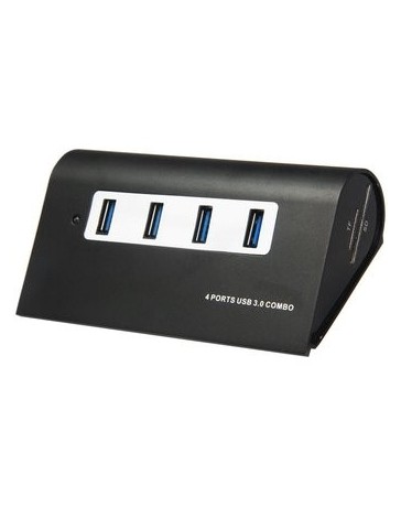 Puerto USB Generico 5Gbps 4 puertos USB 3.0 Hub + TF - Envío Gratuito