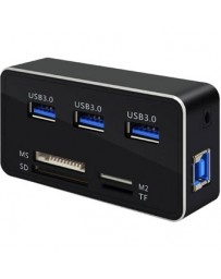 Louiwill Hub USB 3.0 Super Velocidad Mini Lector De Tarjetas - Envío Gratuito