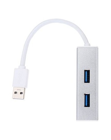 JY - shf04 USB 3.0 hub de 2 puertos USB 3.0 portátil de diseño simple - Envío Gratuito