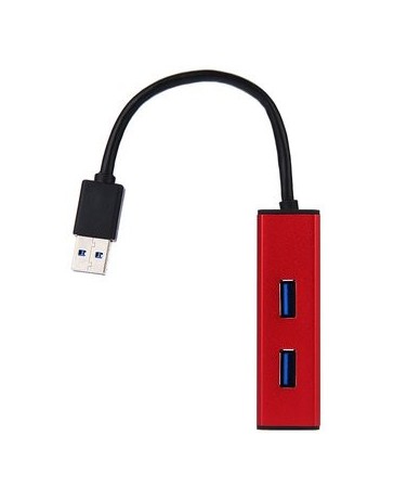 JY - shf04 USB 3.0 hub de 2 puertos USB 3.0 portátil de diseño simple - Envío Gratuito