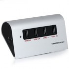 Hub USB Generico aleación de aluminio de 4 puertos USB3.0 - Envío Gratuito