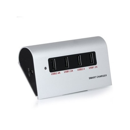 Hub USB Generico aleación de aluminio de 4 puertos USB3.0 - Envío Gratuito