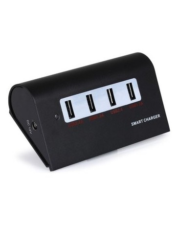 Aluminio genérica del enchufe de la aleación de la UE 4 puertos - Envío Gratuito