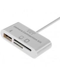 Hub i5-12 3 en 1 lector de tarjetas USB para conexión de la cámara - Envío Gratuito