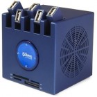Hub USB 3 en M2 lector de tarjetas MS 1 5 puertos USB TF Altavoz - Envío Gratuito