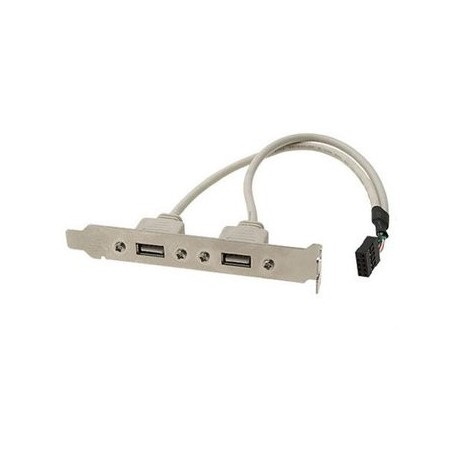 Louiwill Adaptador De Host Panel Posterior Del Soporte 2 Puerto - Envío Gratuito