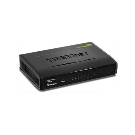 Nuevo Switch De 8 Puertos GREENnet De Gigabit TEG-S81g-negro - Envío Gratuito