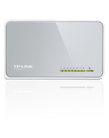 TP-LINK Fast Ethernet Switch TL-SF1008D - Envío Gratuito