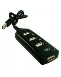 Hub Extensión Con 4 Puertos Usb 2.0 - Envío Gratuito