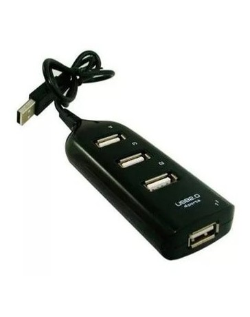 Hub Extensión Con 4 Puertos Usb 2.0 - Envío Gratuito