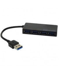 Ultra delgado USB 3.0 de 4 puertos Hub Splitter - Envío Gratuito