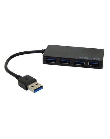 Ultra delgado USB 3.0 de 4 puertos Hub Splitter - Envío Gratuito