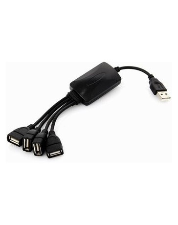 4 puertos Usb 2.0 Mini Cable Spliter Hub adaptador para Pc portátil - Envío Gratuito