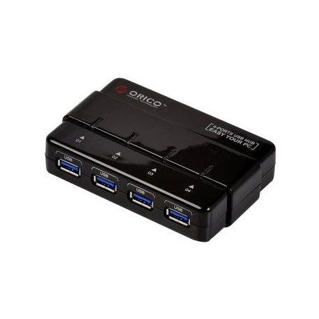 Orico H4928-u3 Abs De Alta Velocidad A 4 Puertos - Envío Gratuito