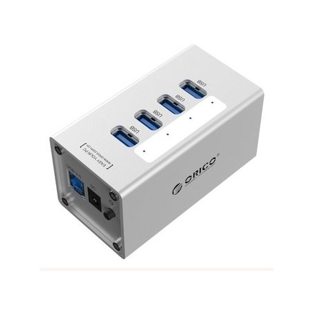 Orico A3h4 Aluminio 4 Puertos De Alta Velocidad Usb 3. - Envío Gratuito