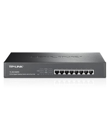 TP-LINK Gigabit Ethernet Switch TL-SG1008PE - Envío Gratuito