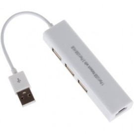 1 Puerto De Red USB Con 3 Puertos USB HUB Compatible - Envío Gratuito