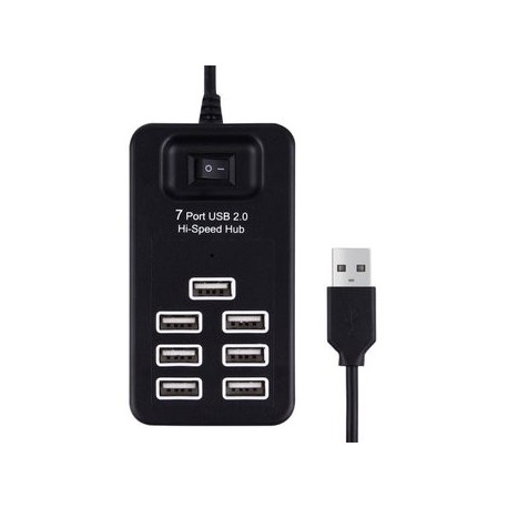 Usb 2.0 To 7 Ports Usb 2.0 High Speed 480 Mbps - Envío Gratuito