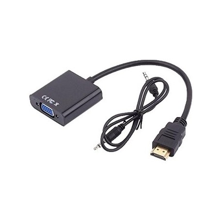 Louiwill HDMI A VGA Adaptador Convertidor 1080P - Envío Gratuito