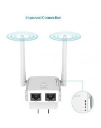 dodocool N300 WiFi Extender Wi-Fi Range Extender - Envío Gratuito