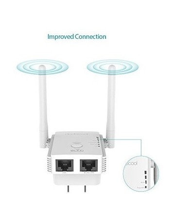 dodocool N300 WiFi Extender Wi-Fi Range Extender - Envío Gratuito