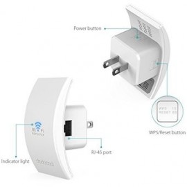 dodocool N300 WiFi Extender Wi-Fi Range Extender - Envío Gratuito