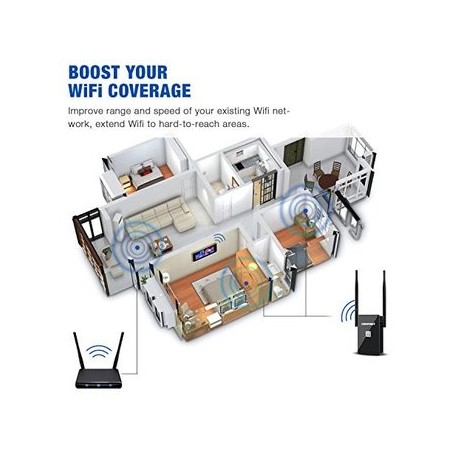 Wifi Repeater, Jelly Comb COMFAST Wifi Range Extender - Envío Gratuito