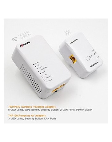 7inova™7WHP530K 300Mbps WiFi Range Extender - Envío Gratuito