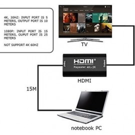 COWEEN HDMI Repeater 4K UHD HDMI Signal Amplifier UP - Envío Gratuito