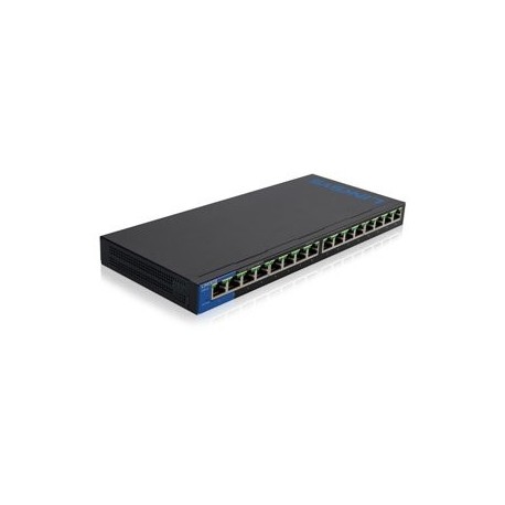 Linksys Switch Gigabit Ethernet LGS116P, 16 Puertos - Envío Gratuito