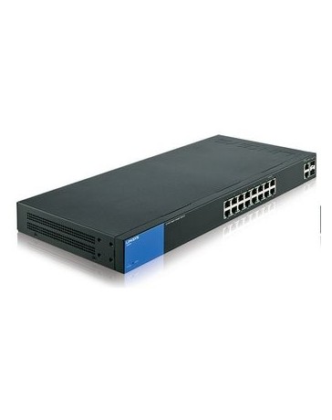 Linksys Switch Gigabit Ethernet LGS318P, 16 Puertos 10 - Envío Gratuito