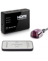 3-puerto del conmutador HDMI de alta velocidad con IR - Envío Gratuito