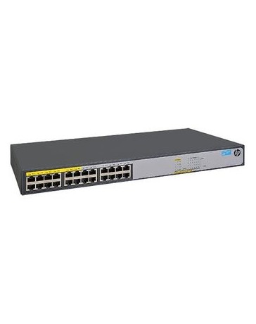 SWITCH HP 24 PUERTOS GIGABIT 1420 24G POE - Envío Gratuito