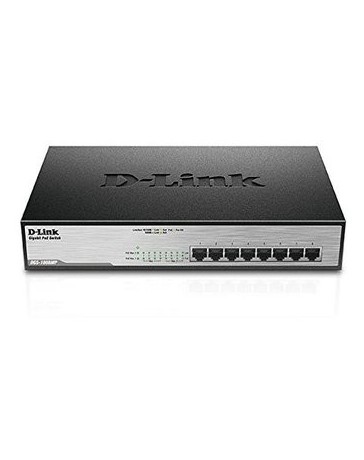 Switch D-Link Dgs-1008Mp Negro 8 - Envío Gratuito