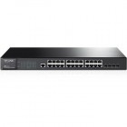 Switch Tp-link Administrable Capa 2 Con 24 RJ45 - Envío Gratuito