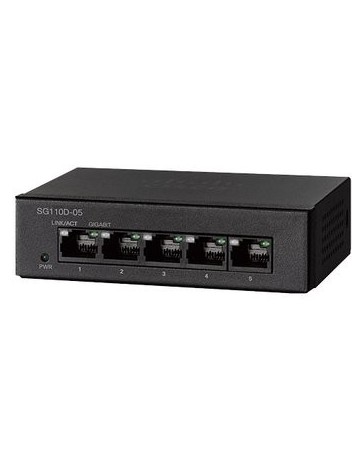 SG110D-05 5-PORT Gigabit Deskt Switch - Envío Gratuito