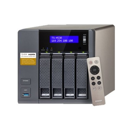 Servidor Qnap ts453A8G-Nas De Archivos Interfaz Sata - Envío Gratuito