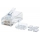 Manhattan Plug Rj45 Cat6 80 Piezas - Envío Gratuito